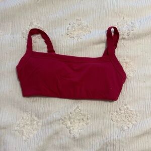 Vitality scoop bra magenta